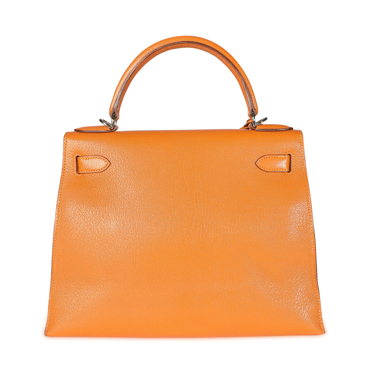 Hermès Potiron Chévre Sellier Kelly 28 PHW