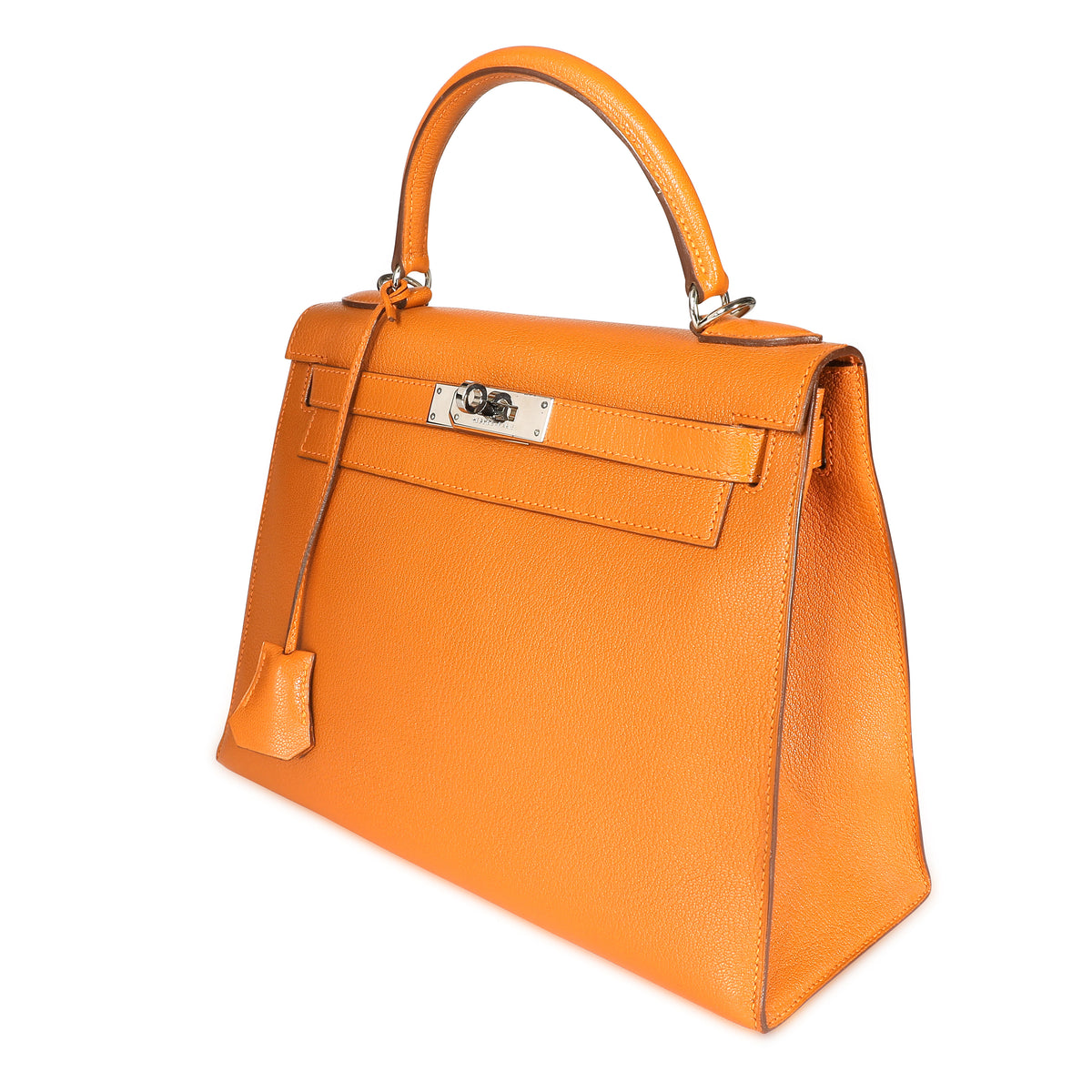 Hermès Potiron Chévre Sellier Kelly 28 PHW