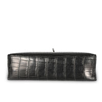 Marron Fonce Matte Niloticus Crocodile Kelly Pochette with Diamonds and  White Gold, 2006, Luxury Handbags: Vintage Icons from the Wolf Collection, 2023