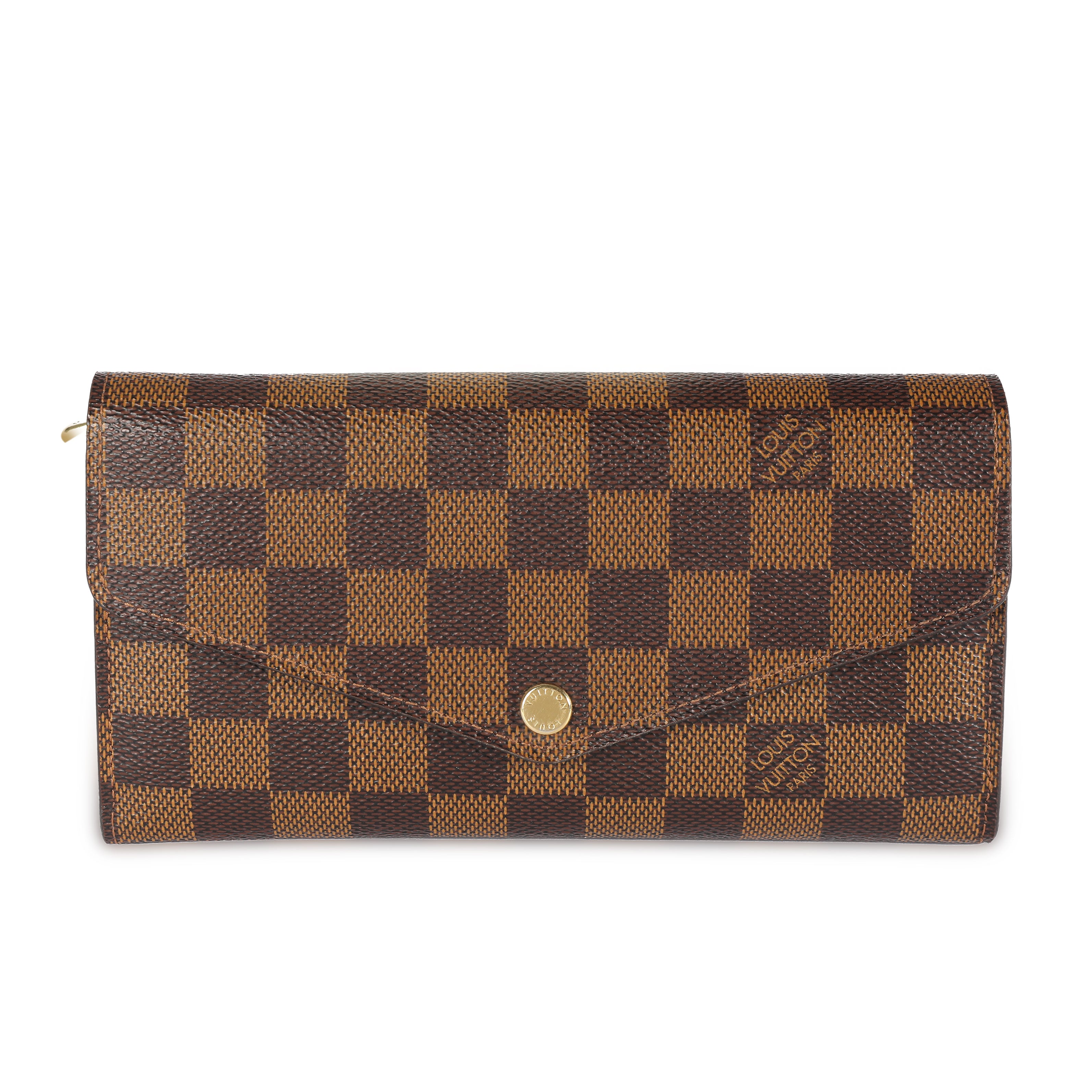 Louis Vuitton Sarah GM Damier Monogram Long Wallet