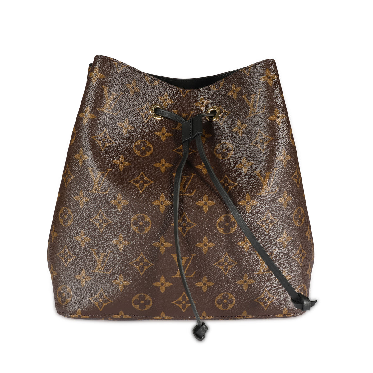 Louis Vuitton Monogram Canvas & Black Leather V Tote MM, myGemma