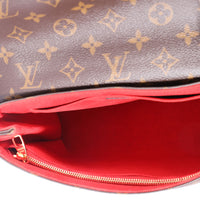 Louis Vuitton Monogram Canvas & Cerise Leather Saint-Placide Bag