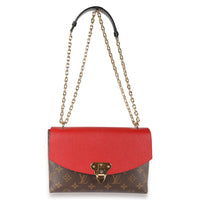 Louis Vuitton Monogram Canvas & Cerise Leather Saint-Placide Bag