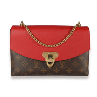 Louis Vuitton Monogram Canvas & Cerise Leather Saint-Placide Bag