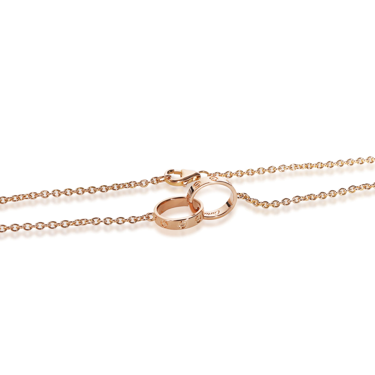 Cartier Love Necklace in 18K Rose Gold