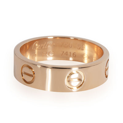 Cartier Love Ring in 18K Rose Gold