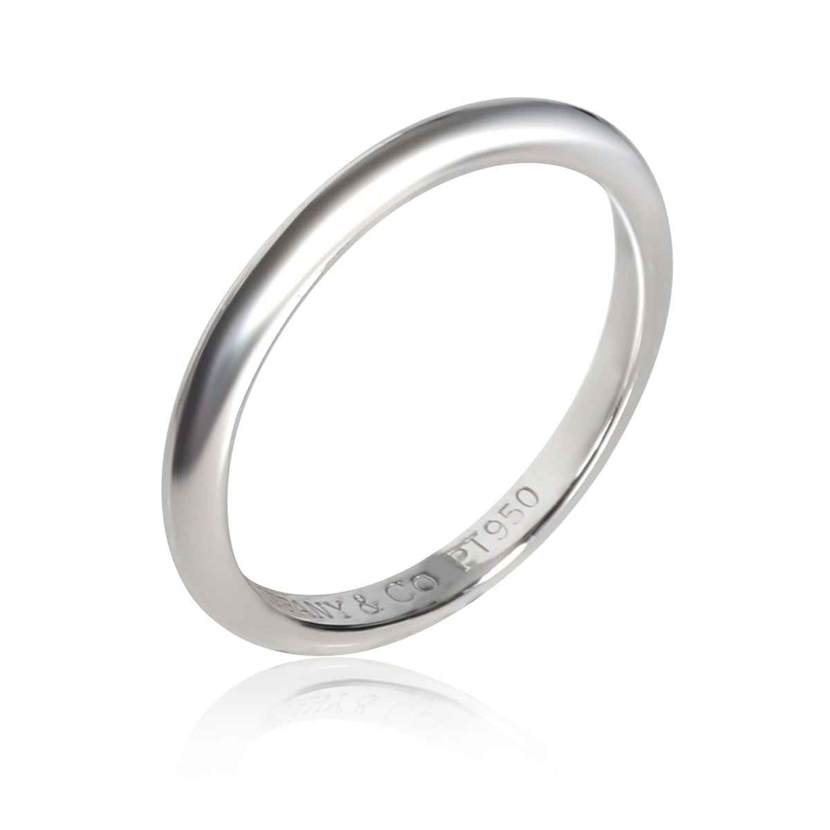 Tiffany & Co. Knife Edge Band in Platinum 2mm