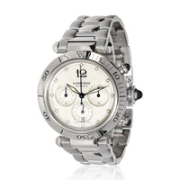 Cartier Pasha Seatimer Chrono W31030H3 Men's Watch in  Stainless Steel