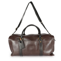 Leather travel bag Louis Vuitton Brown in Leather - 35663495