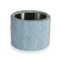 Chanel CC Denim Cuff Bangle