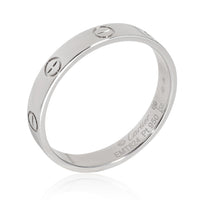 Cartier Love Wedding Band in  Platinum