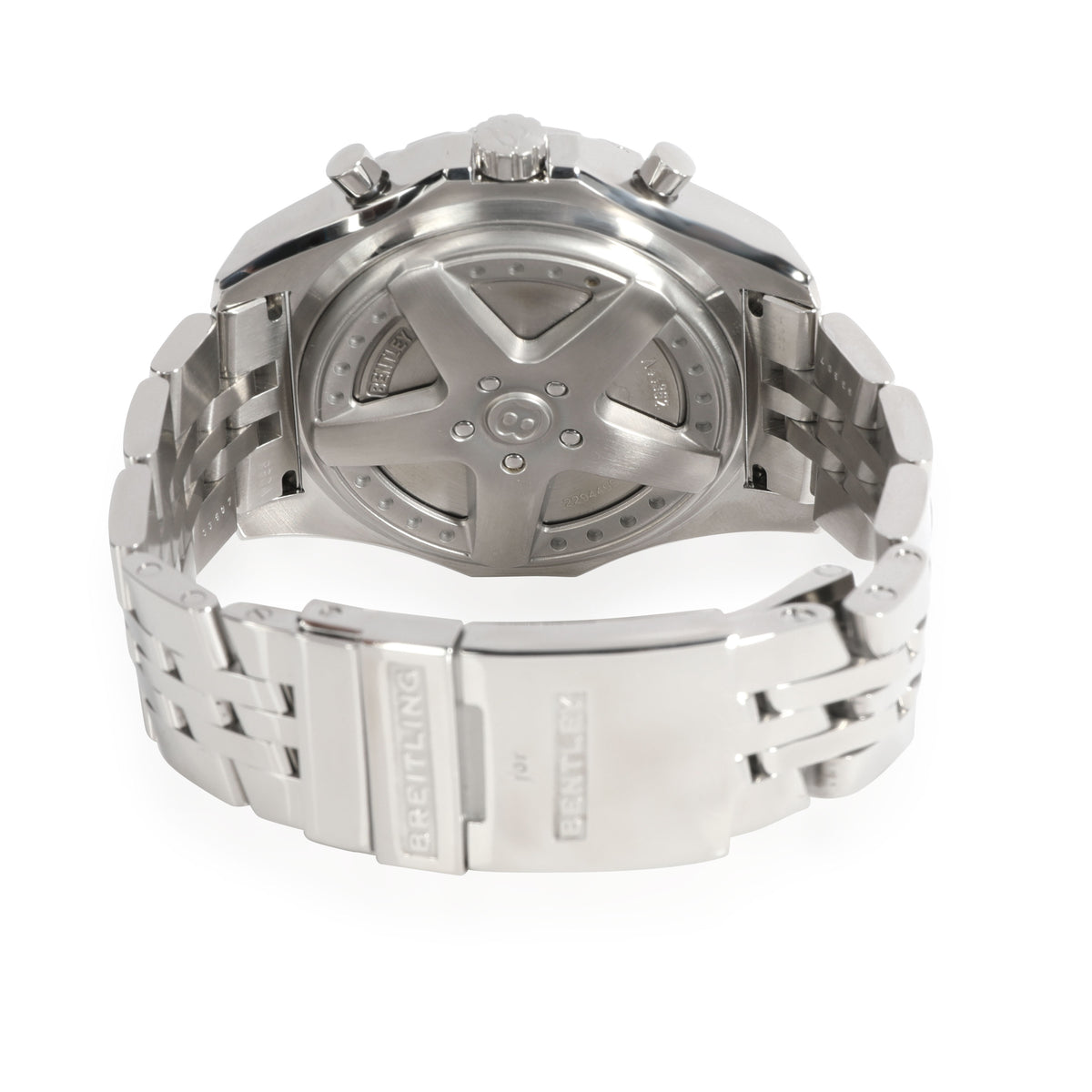 Breitling Bentley 6.75 A44362 Men's Watch in  Stainless Steel