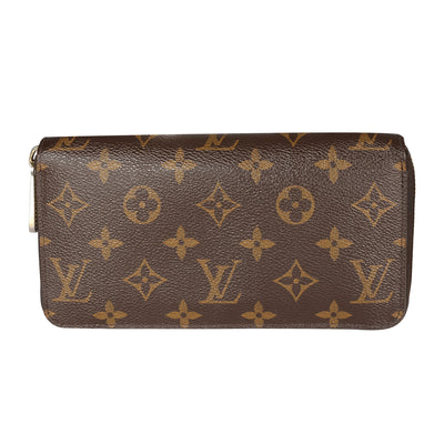 Louis Vuitton Brown Monogram Canvas Zippy Wallet