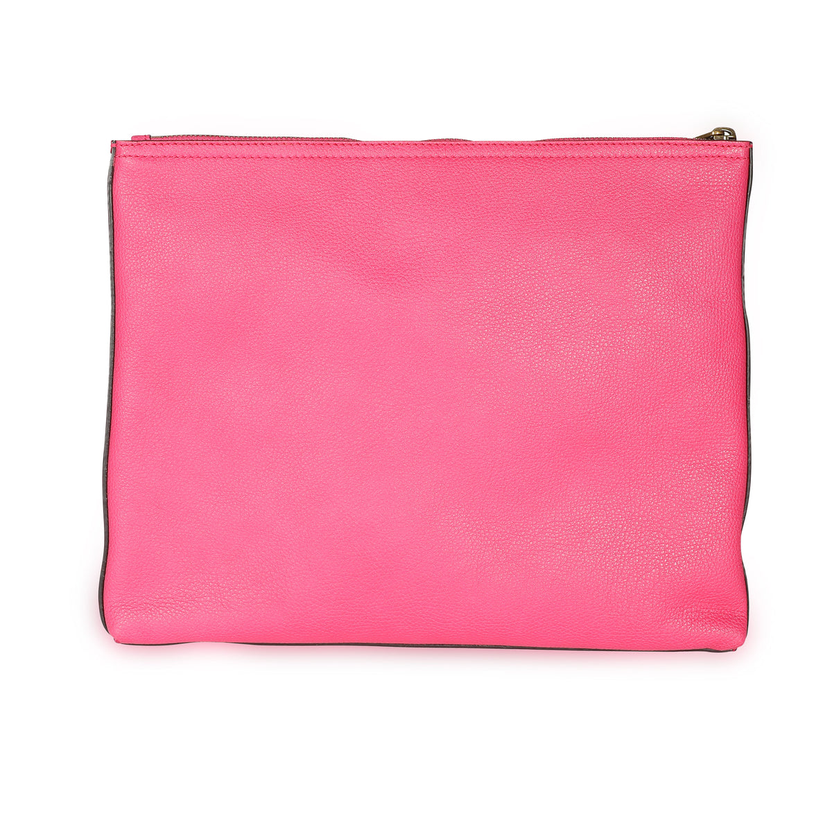 Gucci Hot Pink Leather Portfolio Clutch