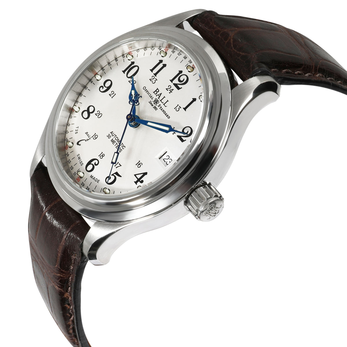 Ball Trainmaster NM1038D-L1 Unisex Watch in  Stainless Steel