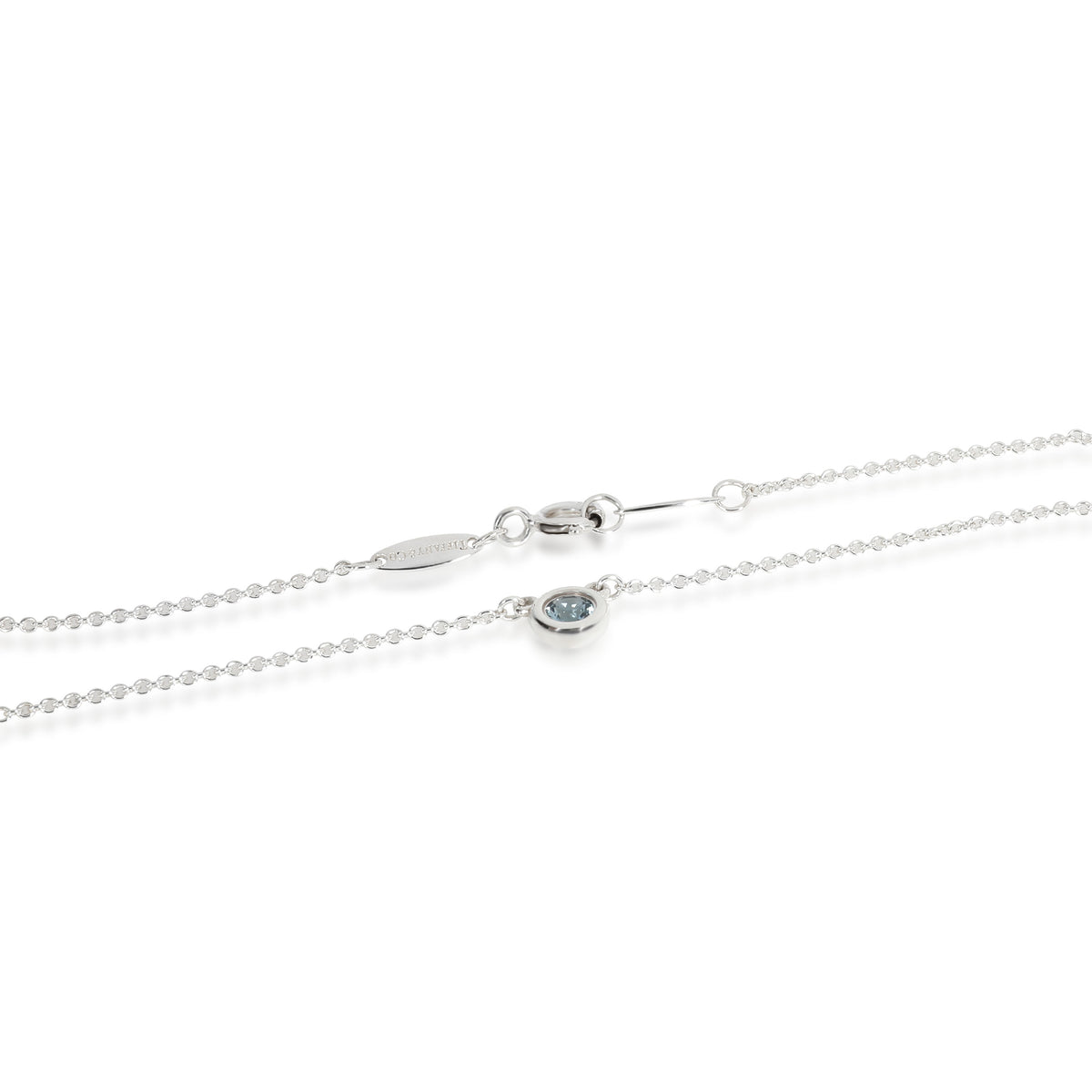 Tiffany & Co. Elsa Peretti Color by the Yard Necklace in Sterling Silver