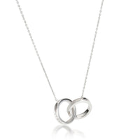 Tiffany & Co. 1837 Interlocking Circle Necklace in  Sterling Silver