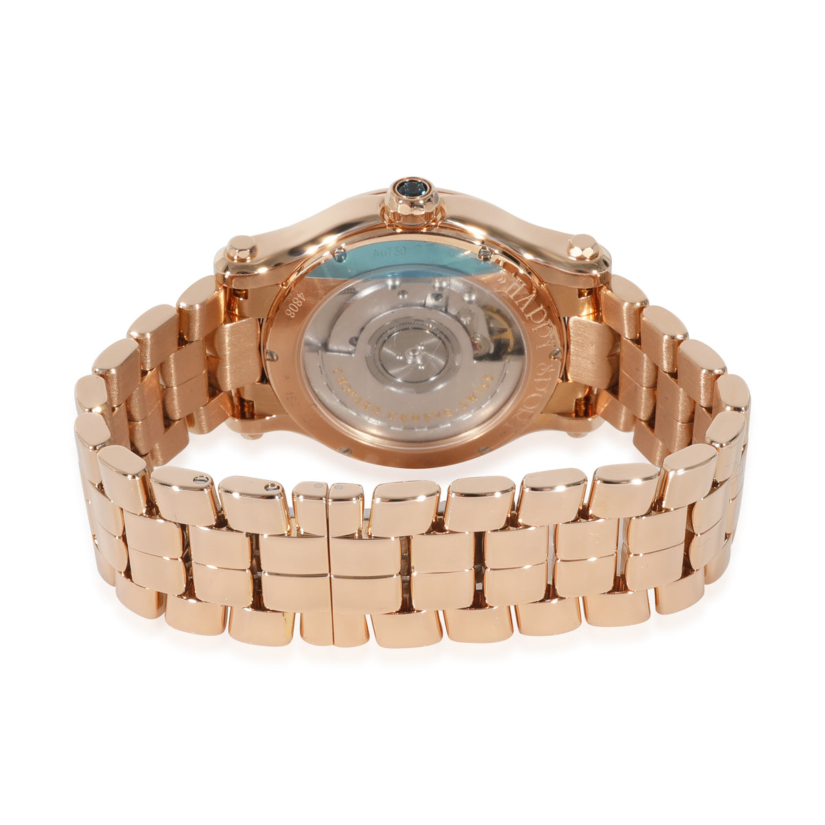 Chopard Happy Sport 274808-5004 Unisex Watch in 18kt Rose Gold