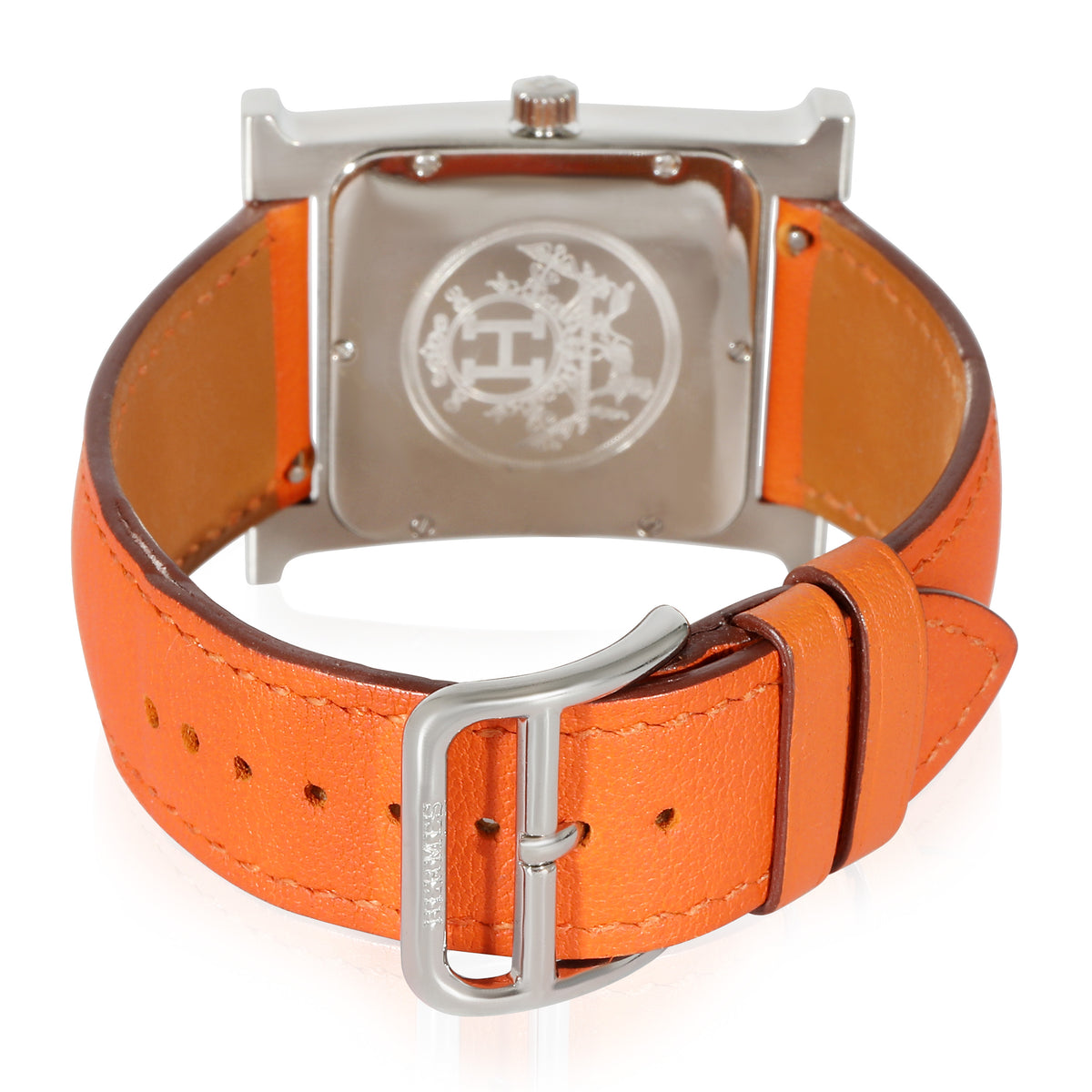 Hermès Heures H HH1.830 Unisex Watch in  Stainless Steel