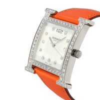 Hermès Heures H HH1.830 Unisex Watch in  Stainless Steel