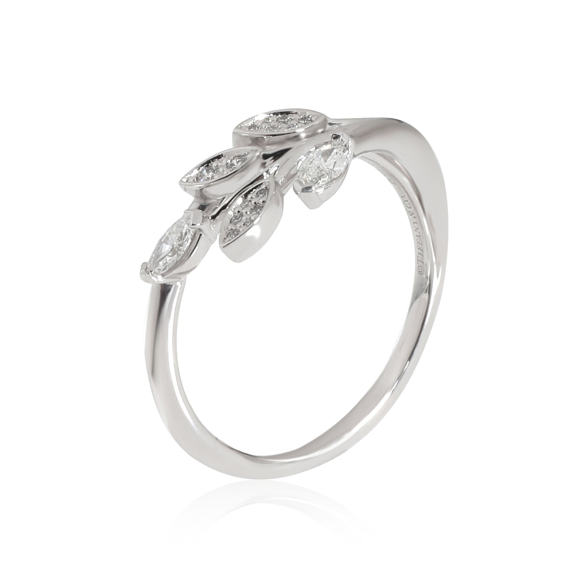 Tiffany Victoria Diamond Vine Ring in Platinum 0.24 CTW
