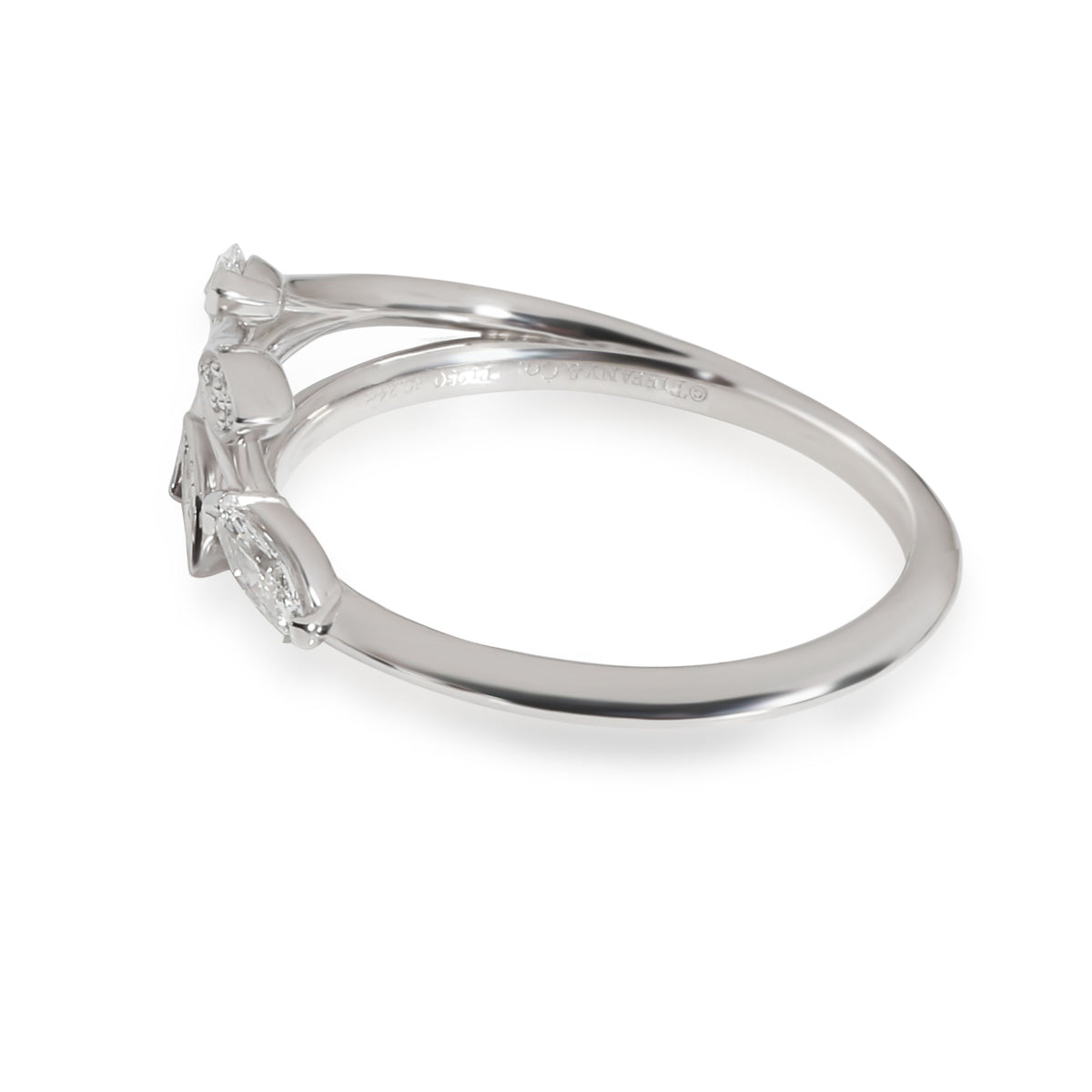 Tiffany Victoria Diamond Vine Ring in Platinum 0.24 CTW