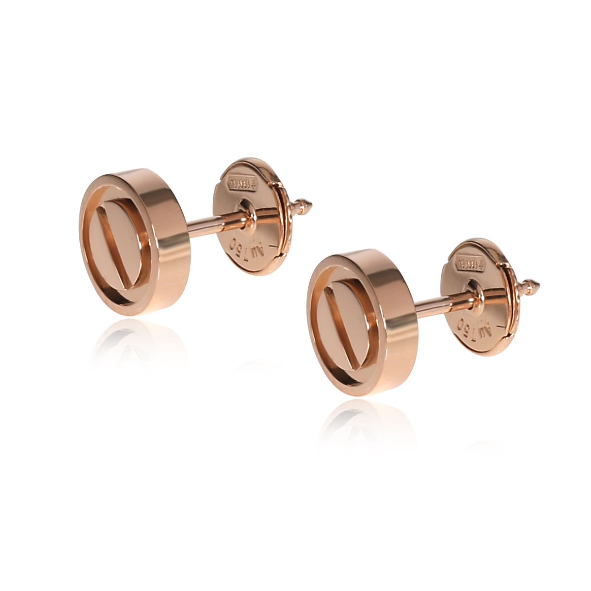 Cartier Love Stud Earring in 18K Rose Gold