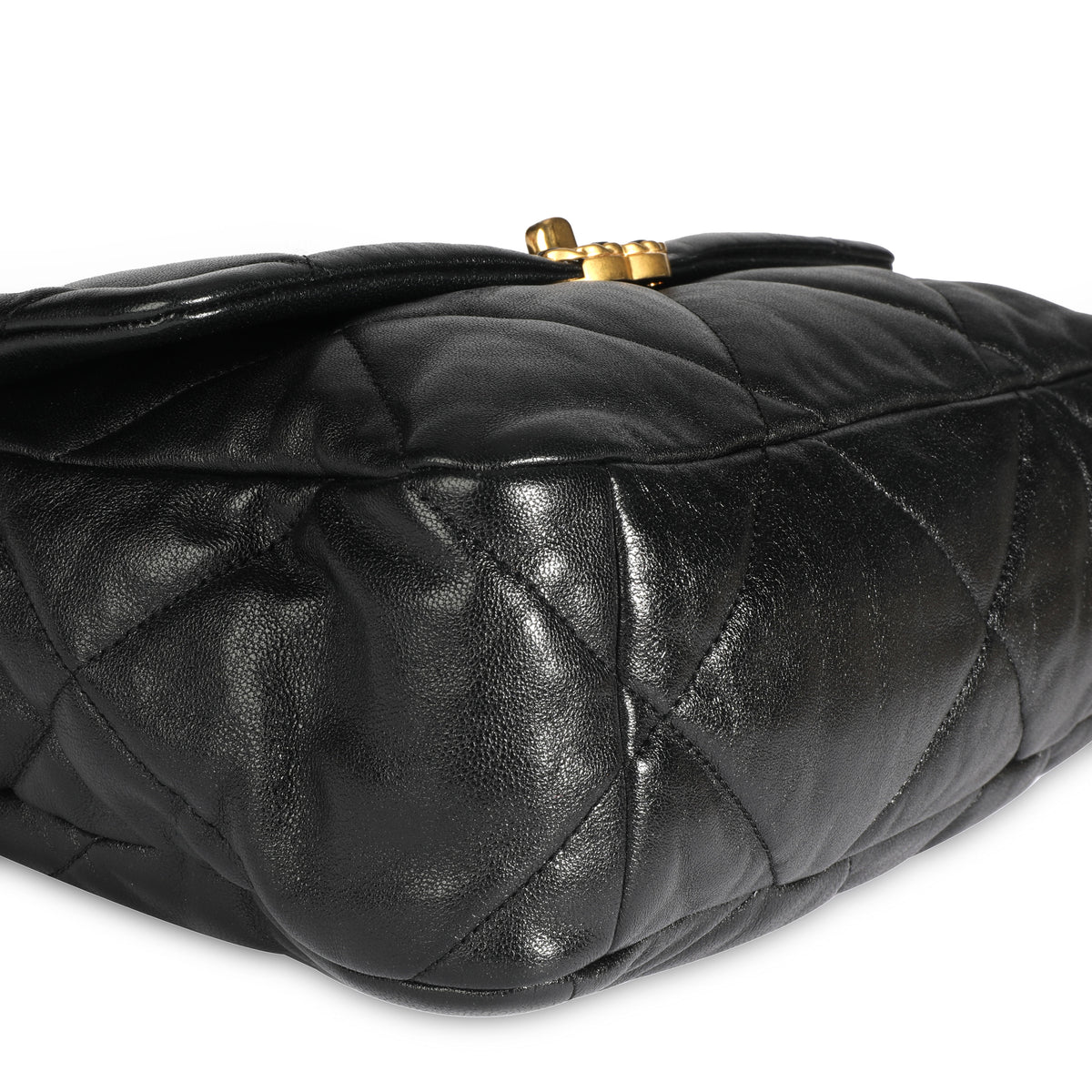 Chanel Black Quilted Lambskin Chanel 19 Large Flap Bag