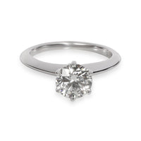 Tiffany & Co. Diamond Solitaire Engagement Ring in  Platinum G VS1 1.05 CTW