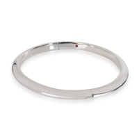 Roberto Coin Classic Knife Edged Bangle in 18K White Gold