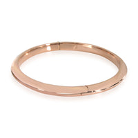 Roberto Coin Classic Knife Edge Bangle in 18K Rose Gold