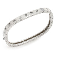 Roberto Coin Pois Moi Diamond Bangle in 18K White Gold 0.07 CTW