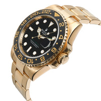 Rolex GMT Master II 116718 Mens Watch in 18kt Yellow Gold