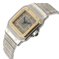 Cartier Santos 1566 Unisex Watch in 18kt Stainless Steel/Yellow Gold