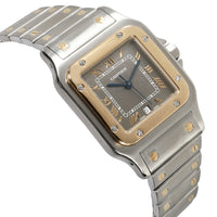 Cartier Santos 1566 Unisex Watch in 18kt Stainless Steel/Yellow Gold