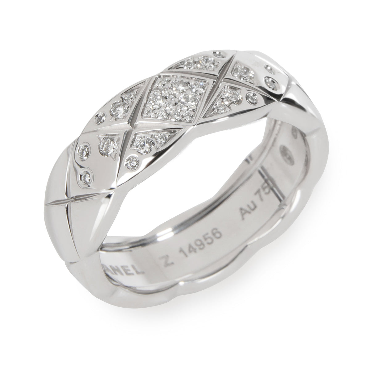 Chanel Coco Crush Diamond Ring in 18K White Gold 0.20 CTW by WP Diamonds –  myGemma, DE