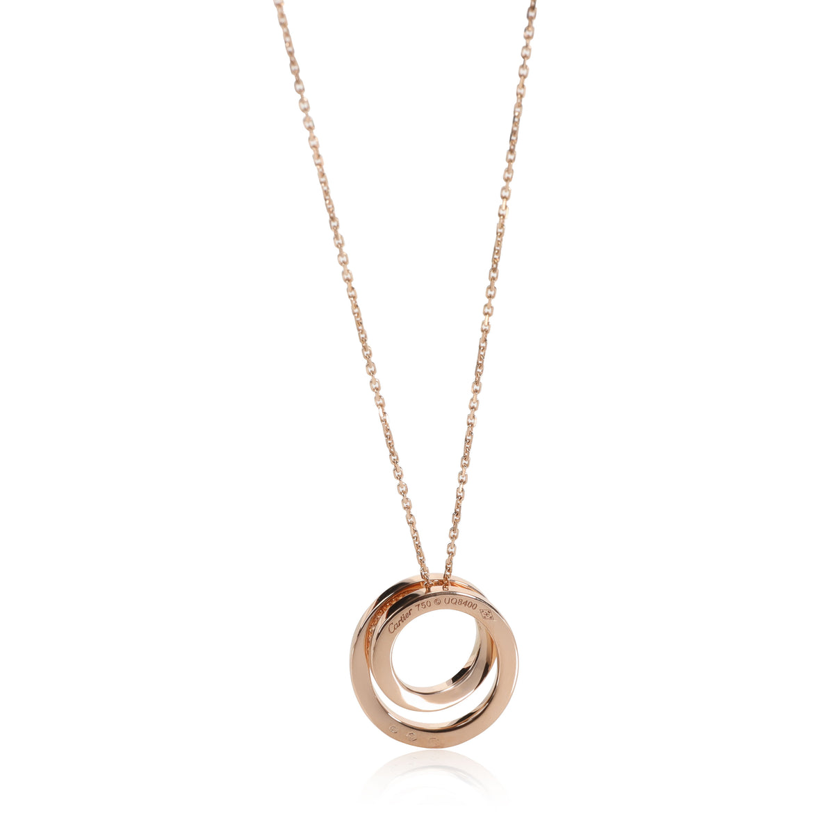 Cartier Etincelle Diamond Necklace in 18K Pink Gold 0.14 CTW