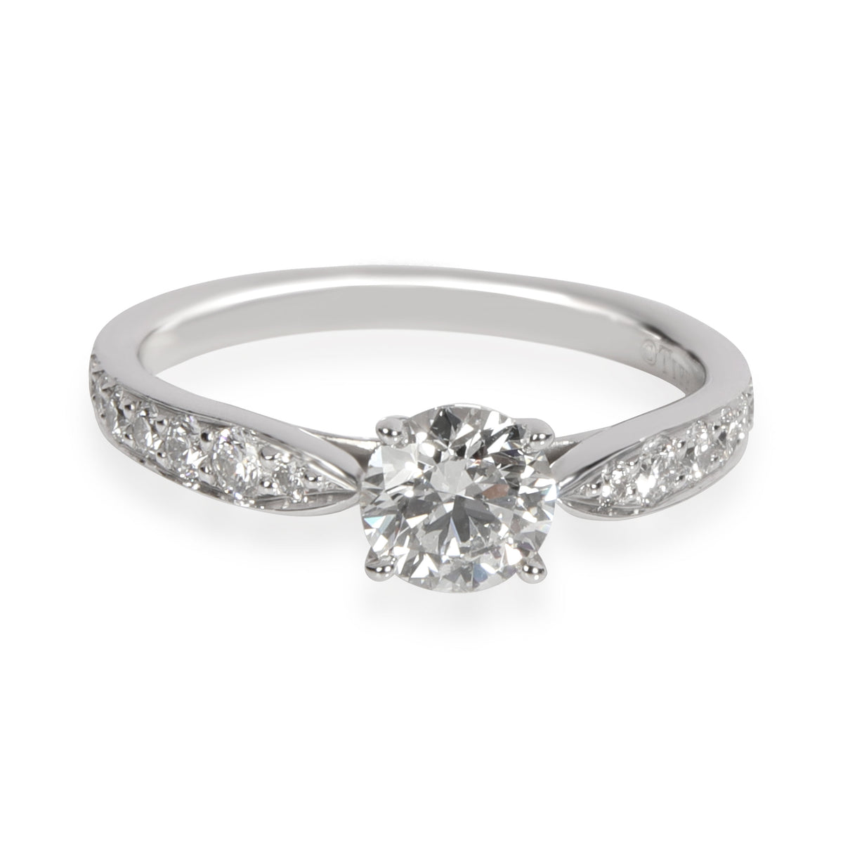 Tiffany & Co. Harmony Diamond Engagement Ring in  Platinum 0.58 CTW