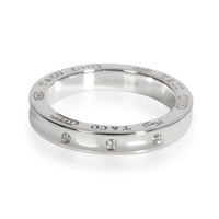 Tiffany & Co. Tiffany 1837 Band with Diamonds in Sterling Silver 0.03 CTW