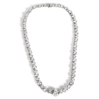 Harry Winston Riviera Diamond Tennis Necklace in Platinum GIA E VS1 23.11 CTW