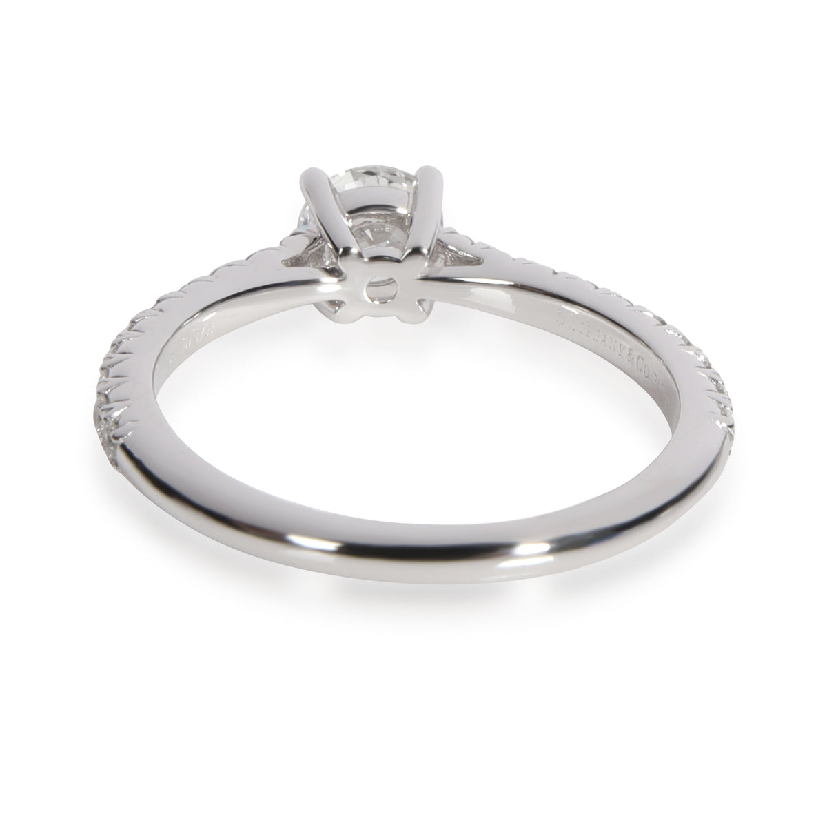 Tiffany & Co. Novo Diamond Engagement Ring in  Platinum 0.55 CTW