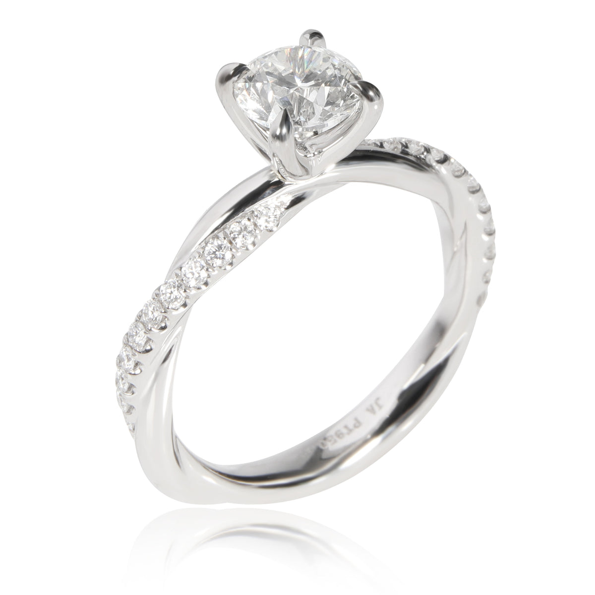 James Allen Diamond Engagement Ring Engagement Ring in  Platinum G SI1 1.00 CTW