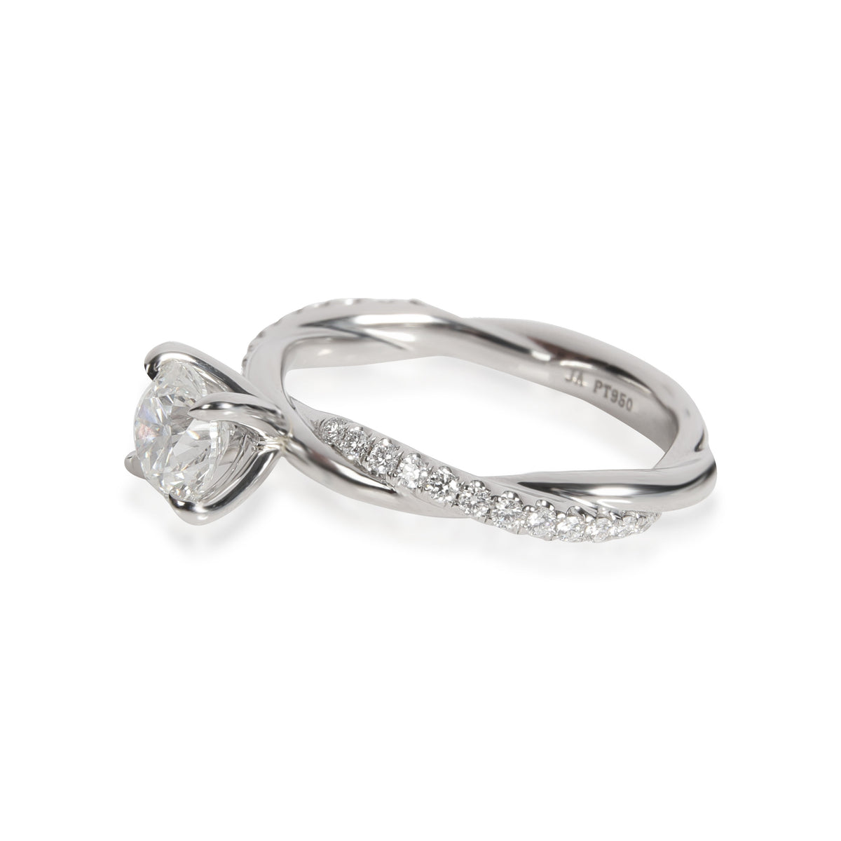 James Allen Diamond Engagement Ring Engagement Ring in  Platinum G SI1 1.00 CTW