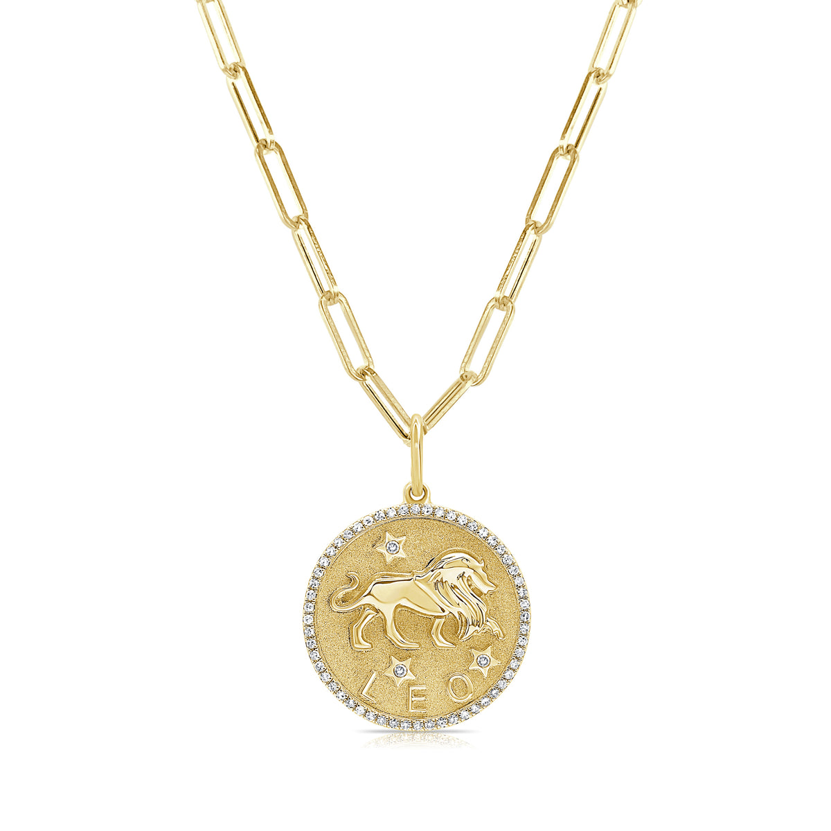AGA Correa & Son since 1969 - Diamond Constellation Leo Necklace 1 - Jewelry