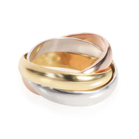 Cartier Trinity Size 46 Ring in 18K 3 Tone Gold