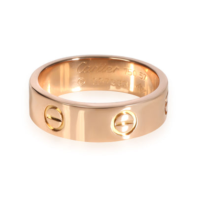 Cartier Love Ring in 18K Pink Gold