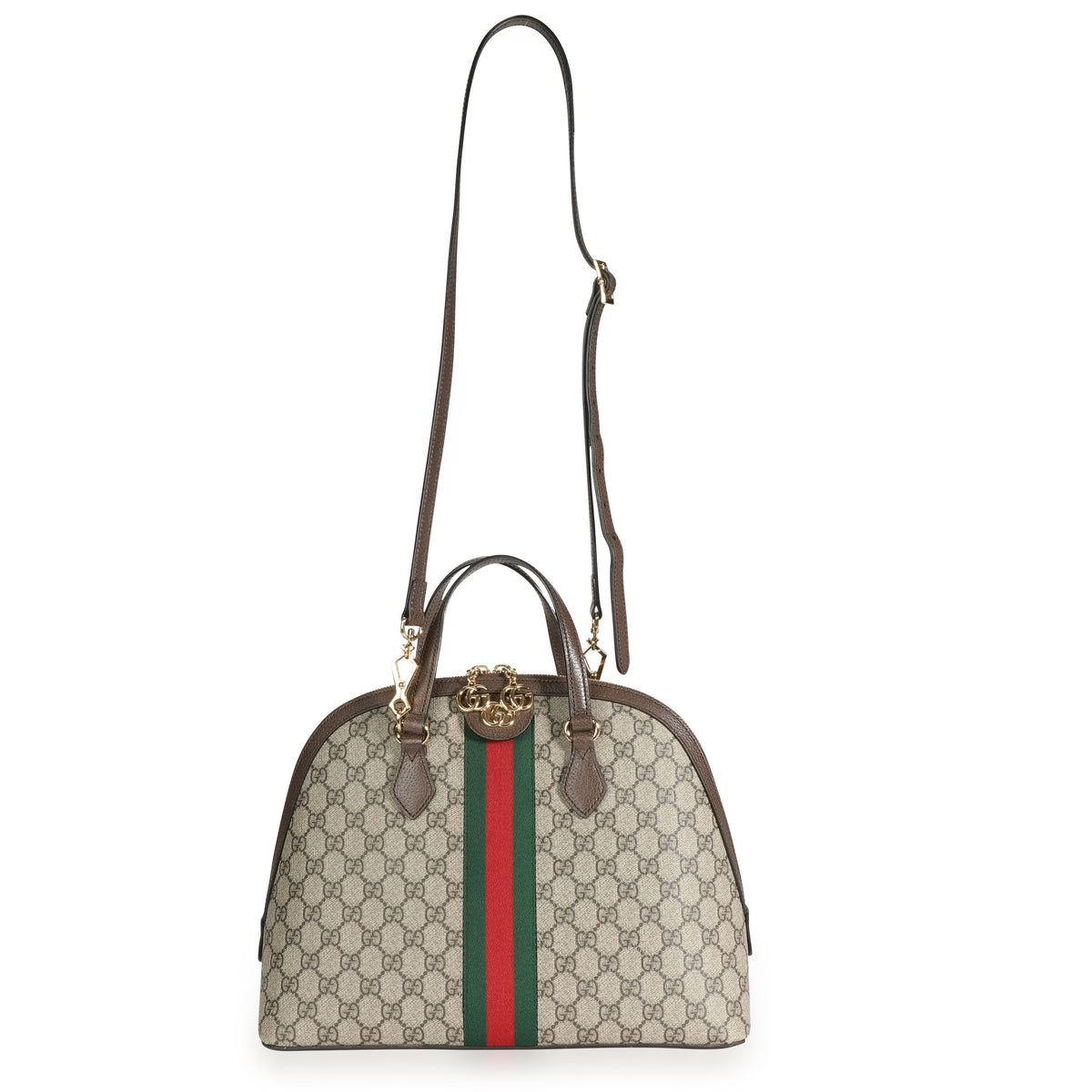 Gucci GG Supreme Ophidia Medium Top Handle Bag