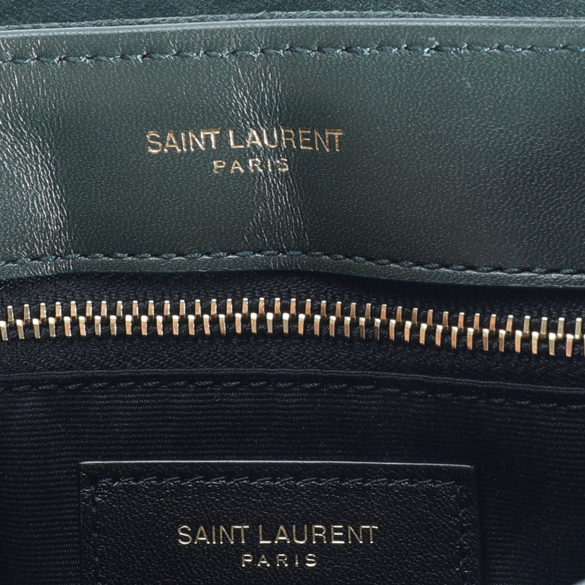 Saint Laurent Dark Forest Suede Loulou Toy Bag