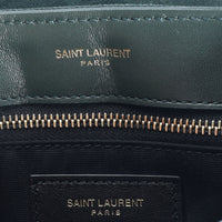 Saint Laurent Dark Forest Suede Loulou Toy Bag