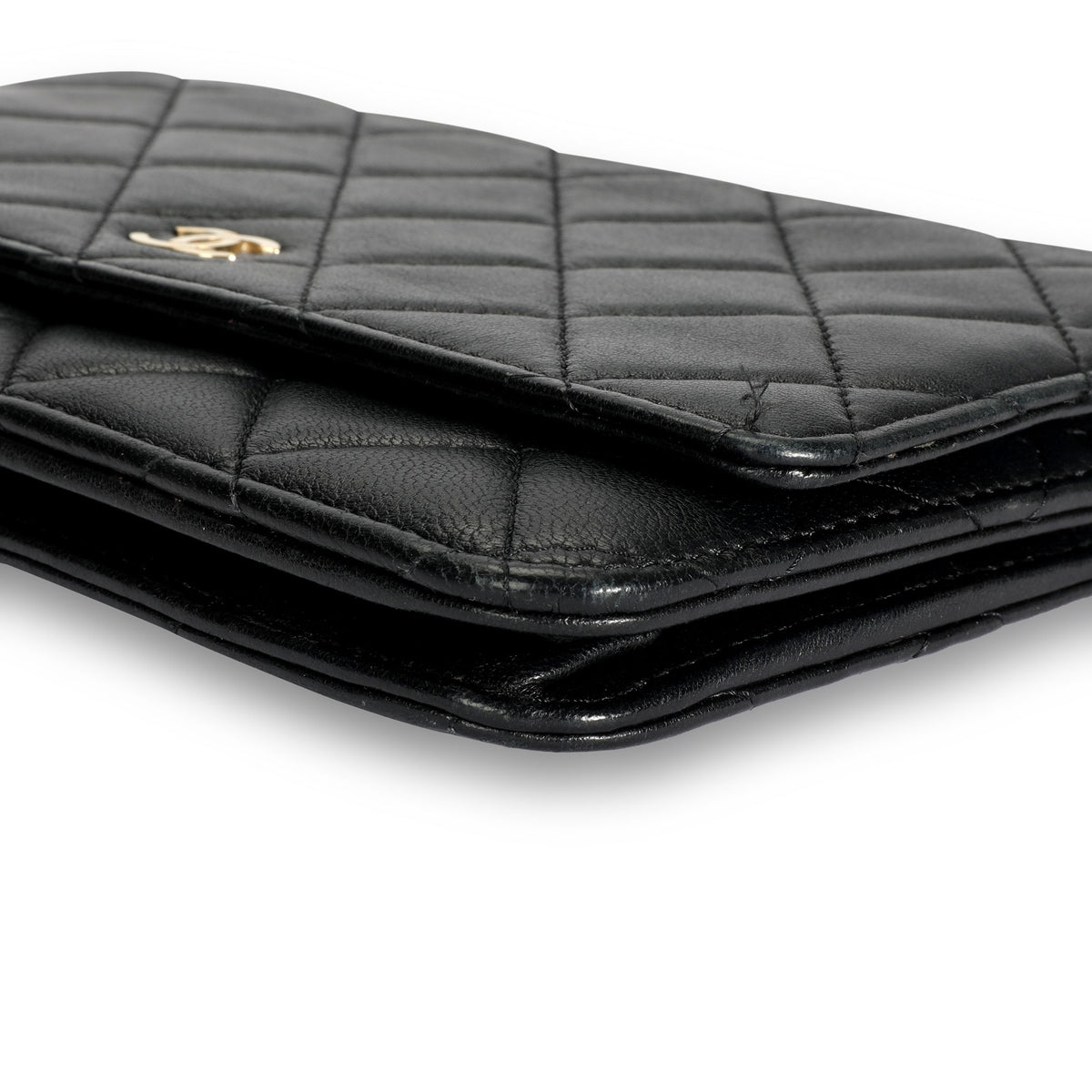 Chanel Black Quilted Lambskin Wallet on Chain by WP Diamonds – myGemma